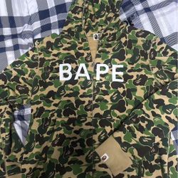 Bape Hoodie Full Zip Up 