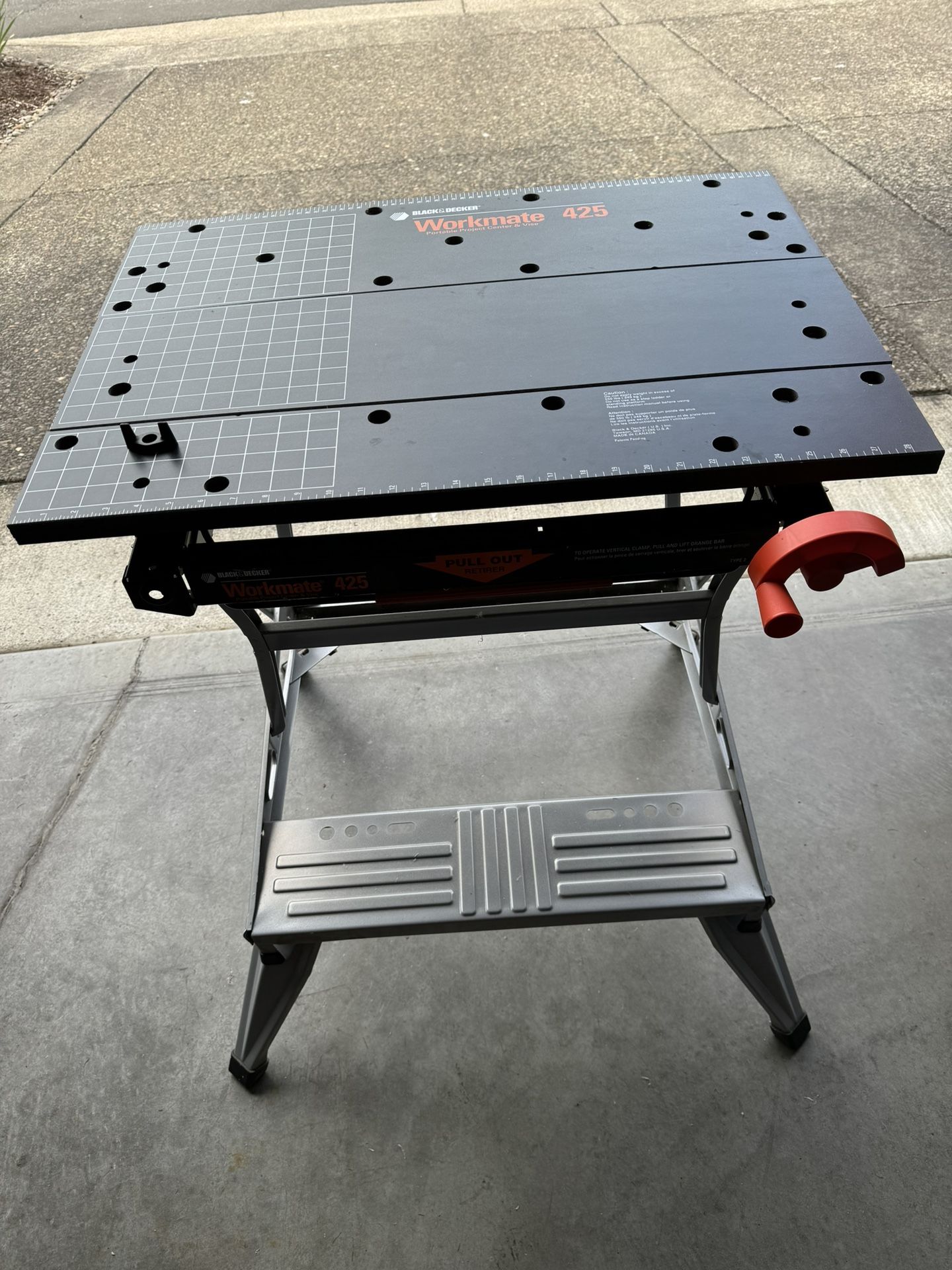 Black and Decker Workmate 425 work bench