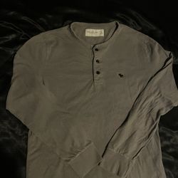 A & F Grey Long Sleeve