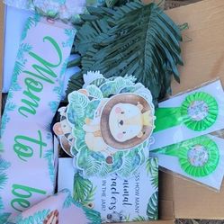 Safari Babyshower Decor 
