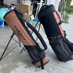 Two Vintage Taylormade Burner Bags