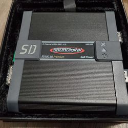 Soundigital SD300.2D 2 Channel Amp