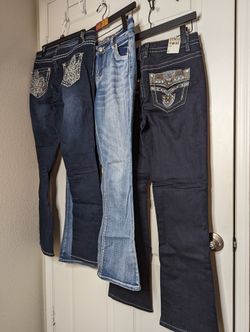 Rebel And Soul Boot Cut Jeans Sz.8