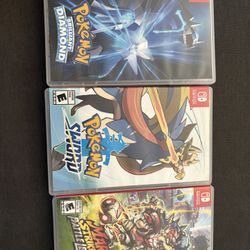 Nintendo Switch Games Bundle –Great Condition