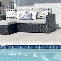 Outdoor Furniture/patio Furniture/outdoor Patio Sectional/balcony Set/patio Sofa/outdoor Seating Set/muebles De Patio Balcón/sectional De Exterior/