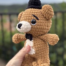 FNAF Bear 🐻 handmade 🧶 crochet 🧶 plushie