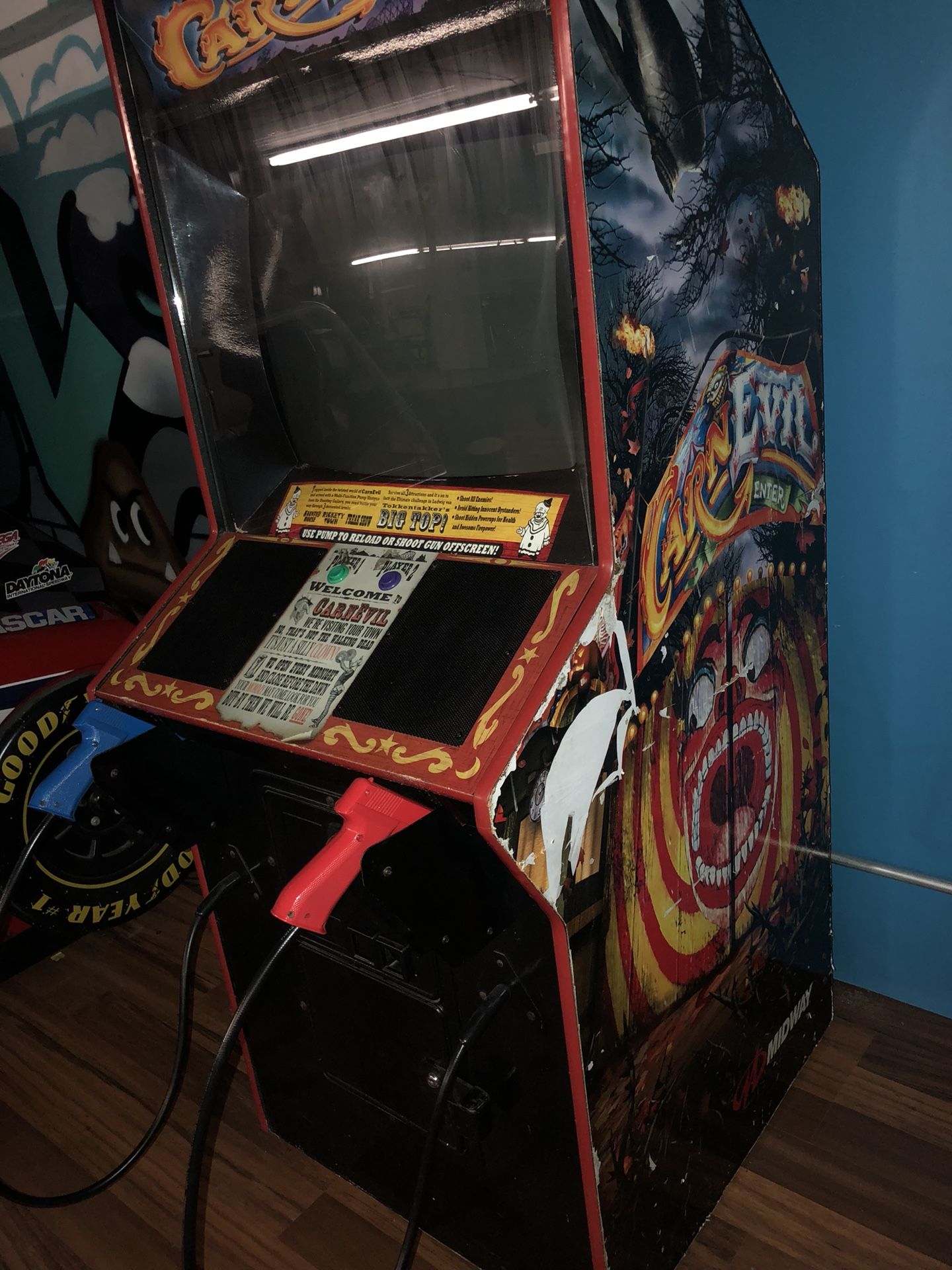 Carnevil arcade