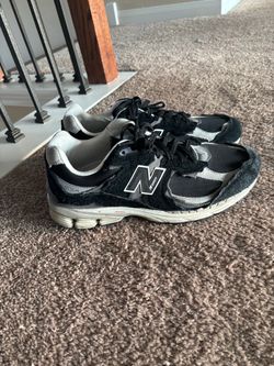 New Balance 2002R Protection Pack Black Grey Sneakers Size 13