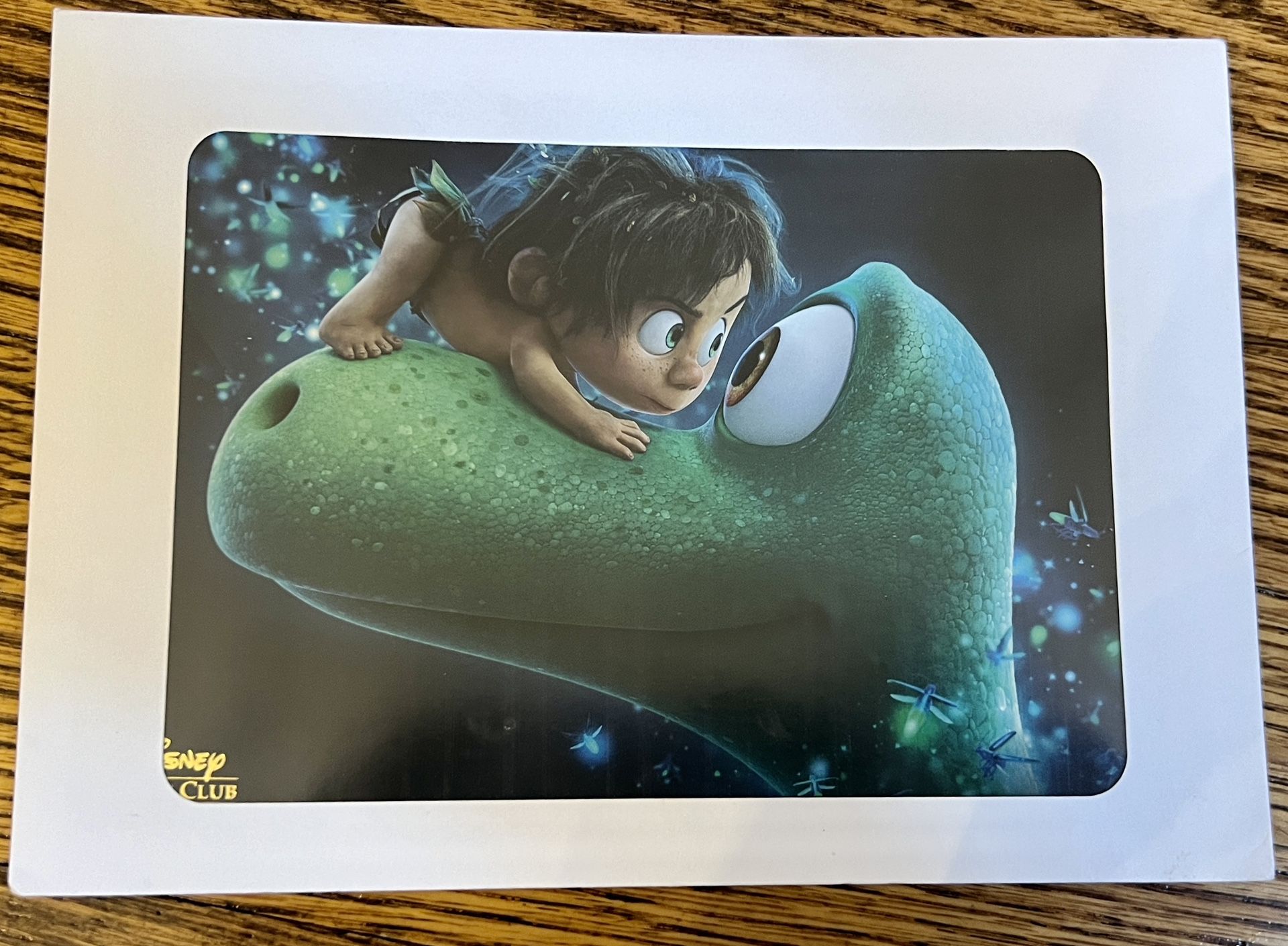 Disney Movie Club The Good Dinosaur collectible lithograph brand new