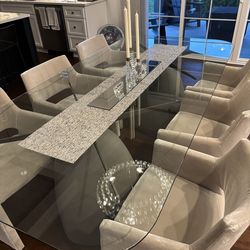 Contemporary Dining Table and Chairs