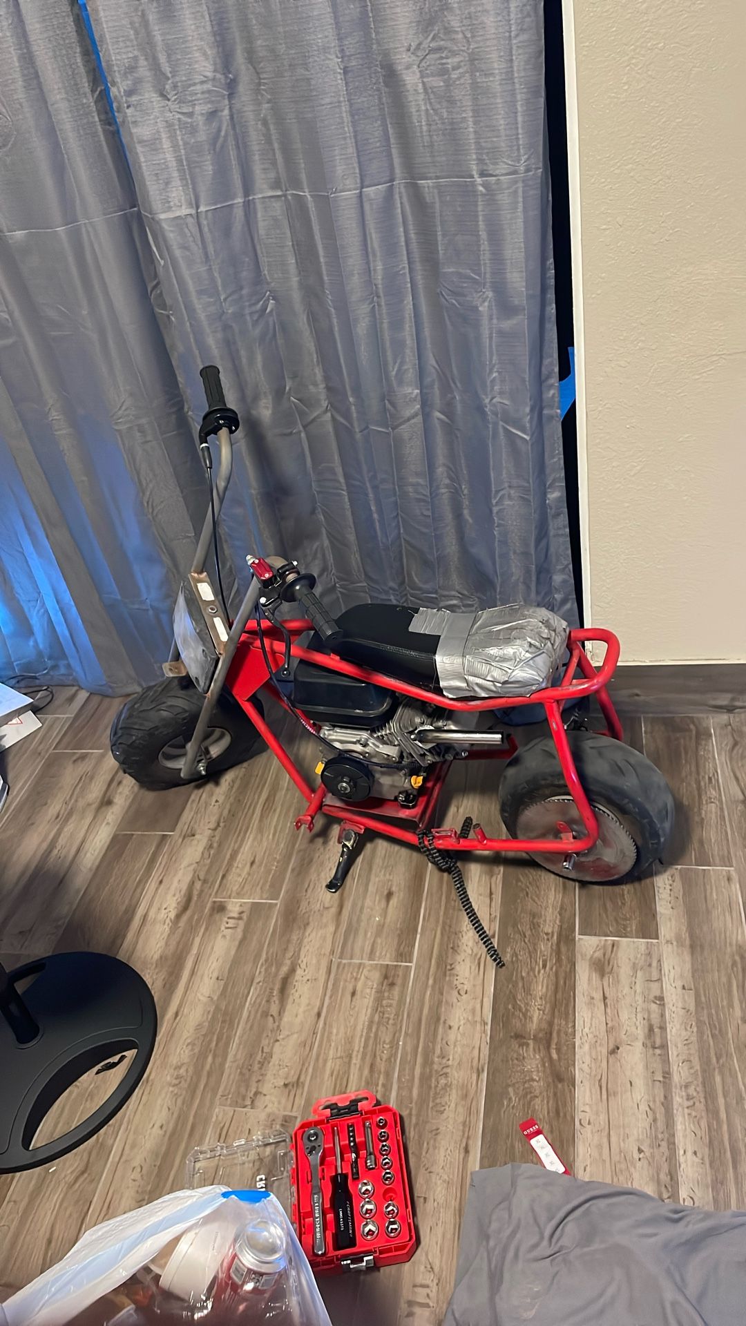 coleman mini bike 212 predator