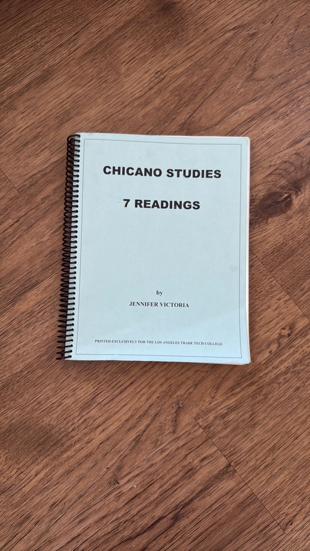 Chicano Studies 7 Readings