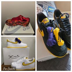 3 Pairs Of Nike Collab Sneakers