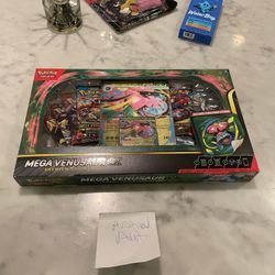 Pokemon Mega Evolution Mega Venusaur Ex Premium Collection Box