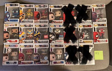 Funko Pop Marvel DC Mixed
