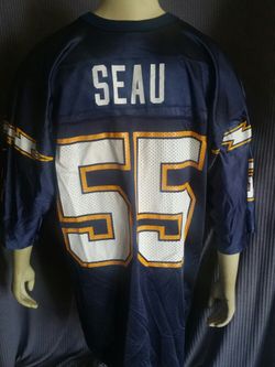 New San Diego Chargers Junior Seau #55 Game Football Jersey Sty 479429-491  Sz XL L for Sale in Dallas, TX - OfferUp