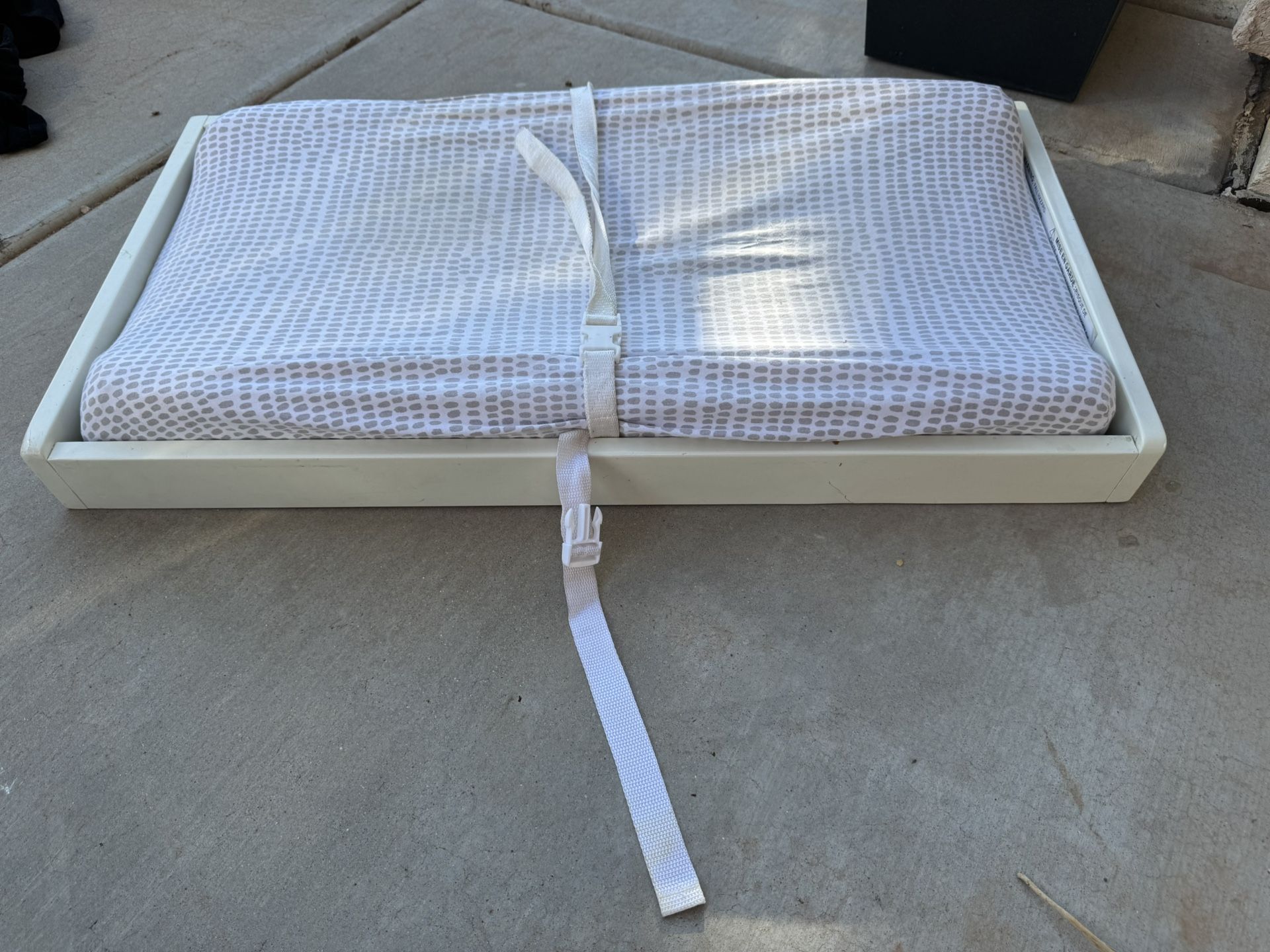 Pottery barn changing table top