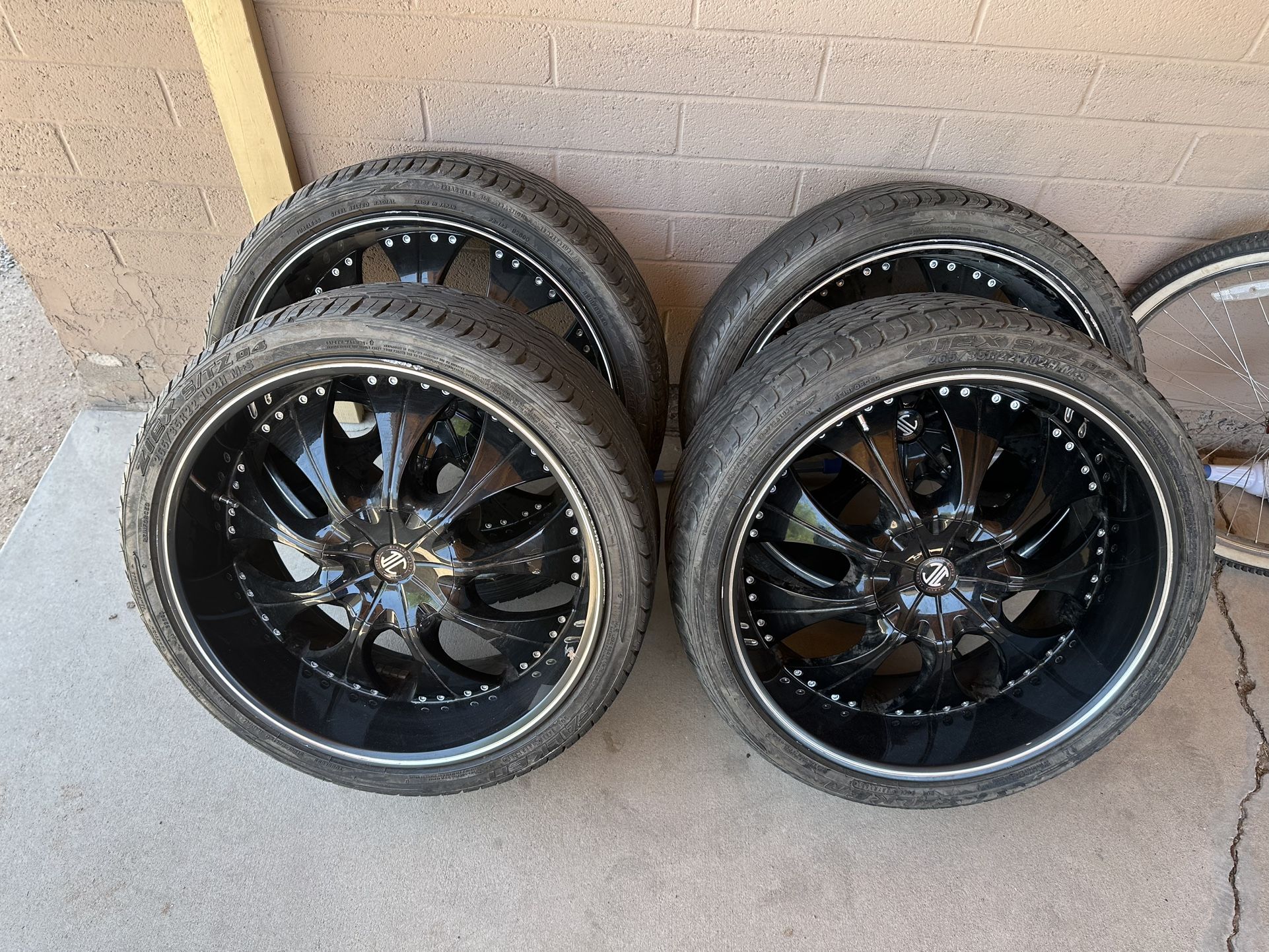 22s Rims Wheels Crave Alloys 