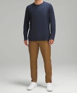 Men’s LuLulemon Cotton Long Sleeve Shirt With  back Pocket Size Medium 