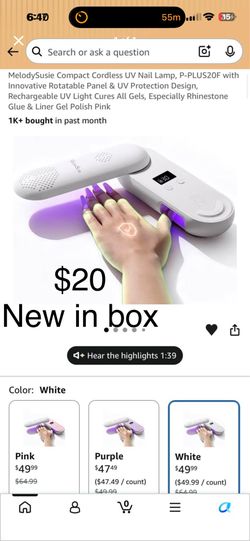 UV LED NAIL LAMP