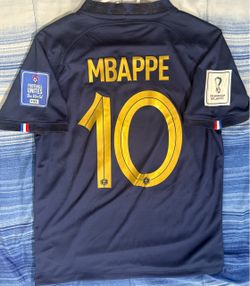 France Mbappe #10 FIFA World Cup 2022 Jersey