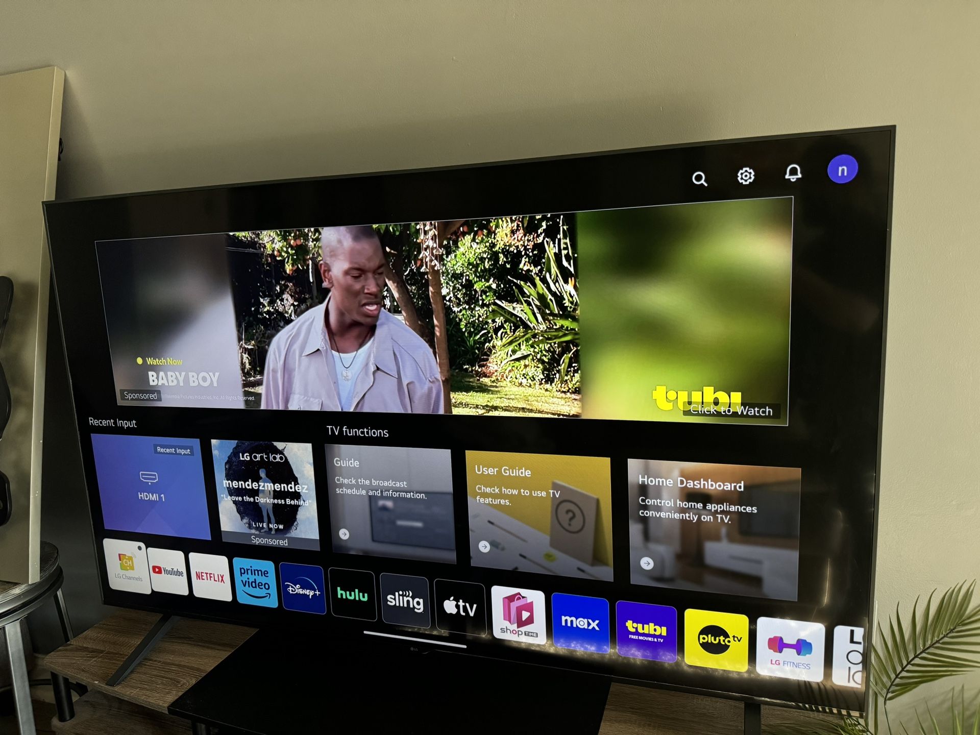 75” LG Television