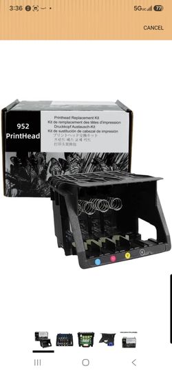 952 Printhead Replacement for HP OfficeJet Pro 8(contact info removed) 7740 with 95XL Ink Cartridges