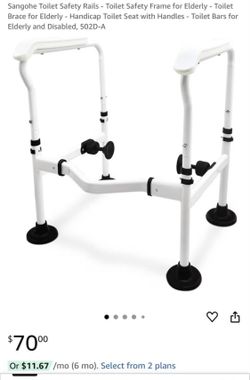 Sangohe toilet safety  rails
