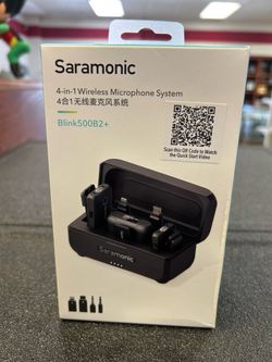 Saramonic blink500B2+ RX 4 in 1 wireless microphone