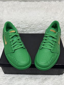 W Jordan 1 Low Lucky Green W12 Or M10.5 New In Box OG All