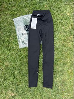 Black lululemon align leggings