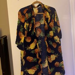 Women’s Hawaiian kimono 