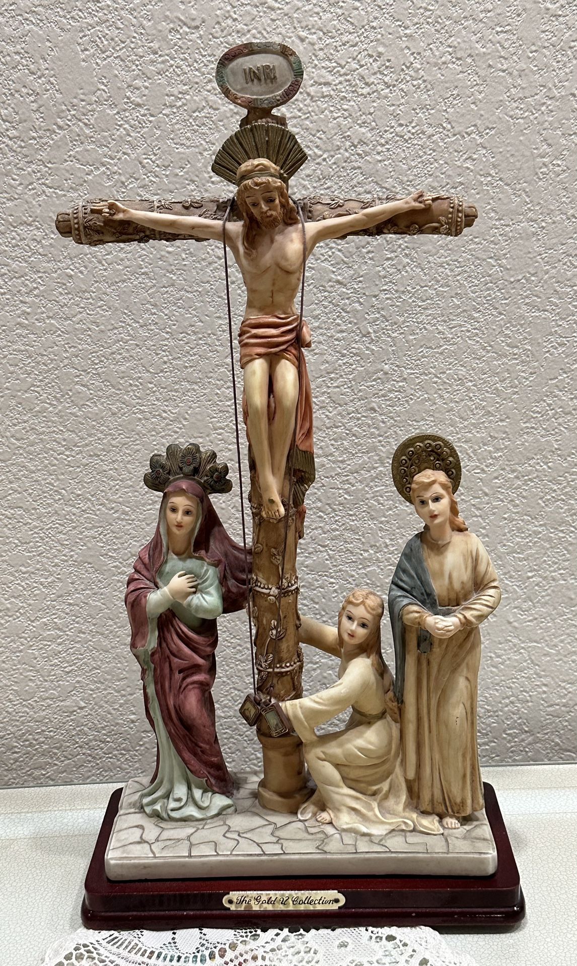 Crucifix Statue 17in x 8 1/2in