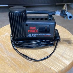 Tire inflator Compressor 200 P.S.I