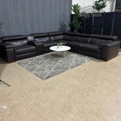 🛋️Natuzzi Reclining Sectional sofa (Delivery Available!! )