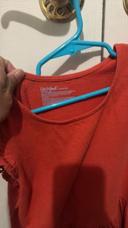 Cat & Jack Kids Red Top Size 10/12