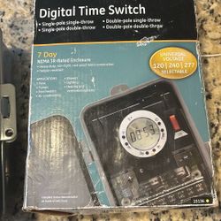 GE 7 Day Digital Timer 