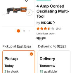 Rigid Corded Ossiclating Saw