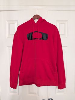 Oakley Pullover Hoodie with Big O Logo Graphic