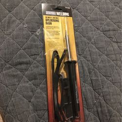 Soldering Iron 30 Watt 120 Volt Chicago Electric 