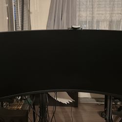 SAMSUNG 57" Odyssey Neo G9 Series Dual 4K UHD 1000R Curved Gaming Monitor, 240Hz, 1ms with DisplayPort 2.1, Quantum Mini-LED, DisplayHDR 1000, AMD Fre
