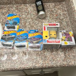 Hot Wheels And Funko Pop