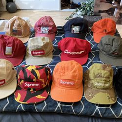 Assorted Supreme And Polo Hats Each Sold Separately 