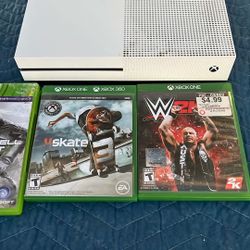 XBOX ONE S  And Games 