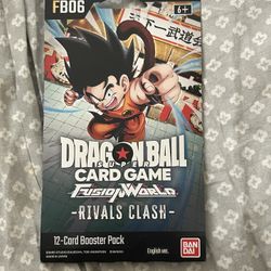 Dragon Ball Super TCG: Fusion World Rivals Clash Packs Sealed