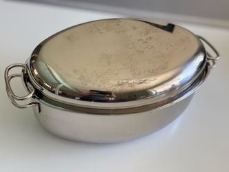 Lynn's 18/10 Stainless Steel 3-in-1 Multi-Roaster Set (10-Quart)