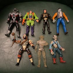 A Lot Of Vintage Action Figures