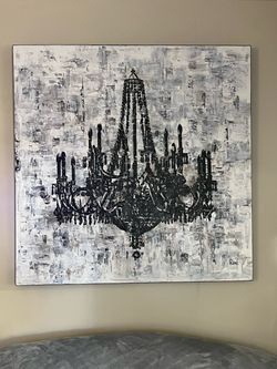Huge canvas portrait