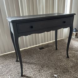 Small Refurbished Antique Desk With Drawer