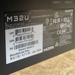 Gigabyte Monitor